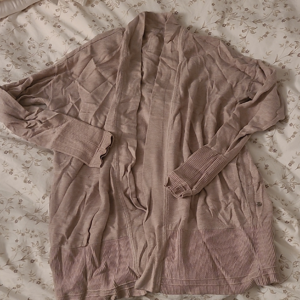 lululemon athletica Beige Cardigan